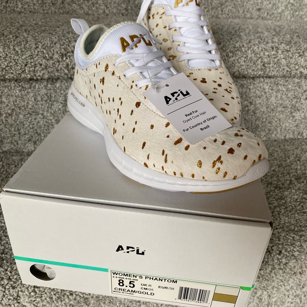 APL womens Phantom cream/gold 8.5